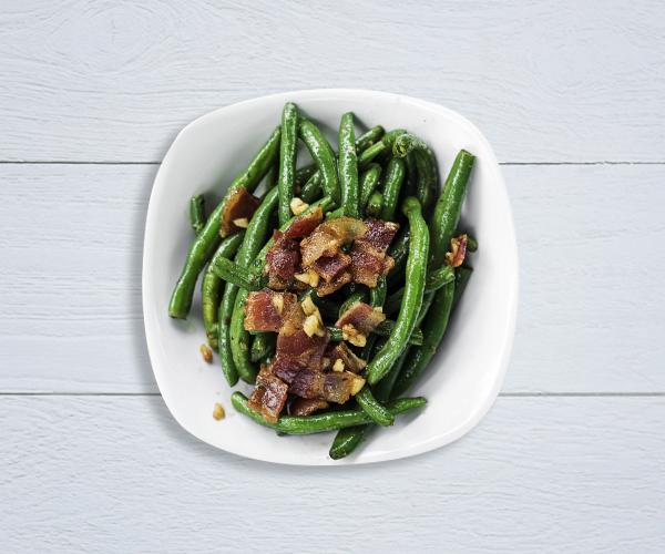 Borraja salteada con jamón