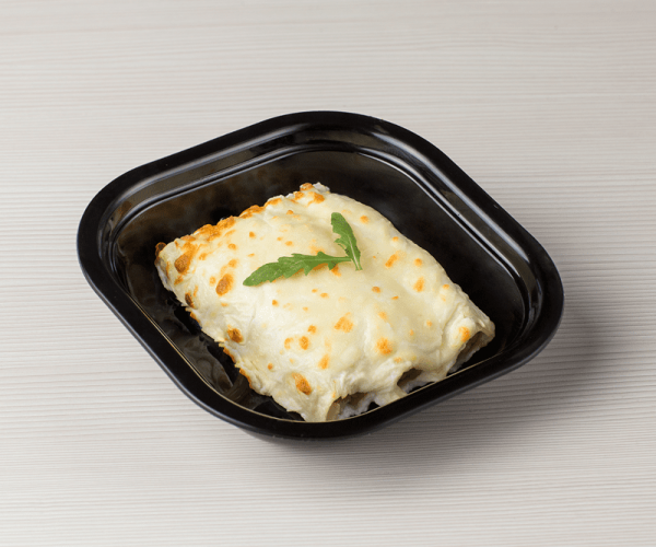 Canelones con espinacas