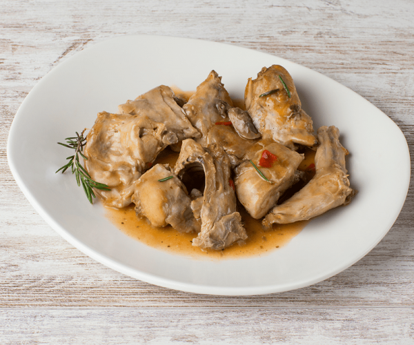 Conejo a la cazadora