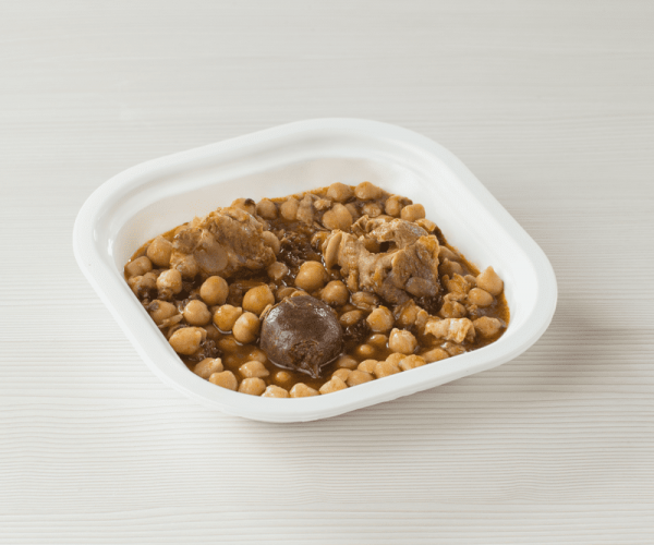 Garbanzos con espinacas