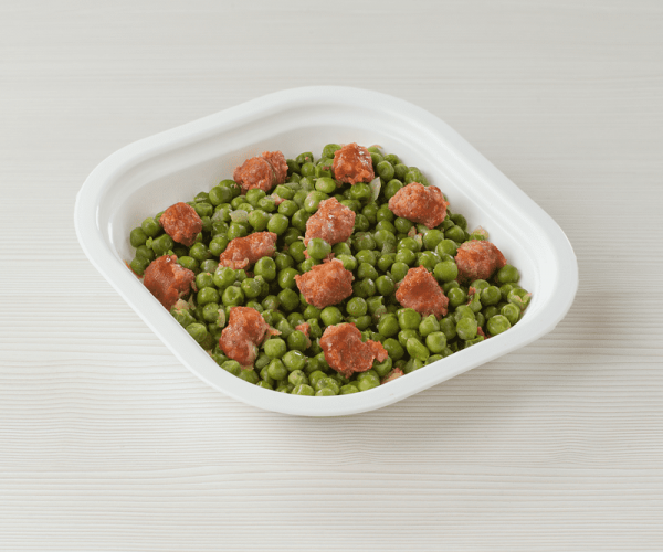 Guisantes con chistorra