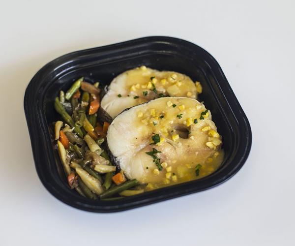 Merluza con salsa de Almendras