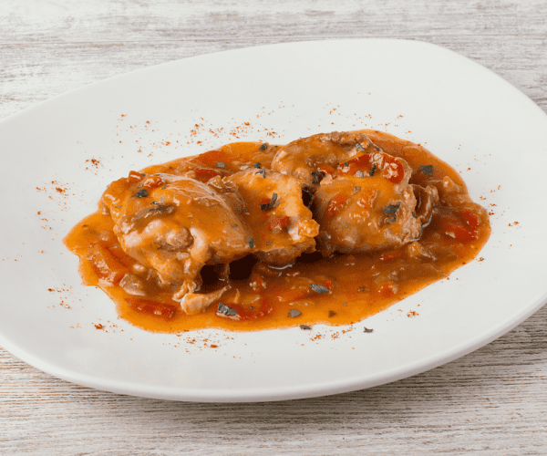 Pollo al chilindrón