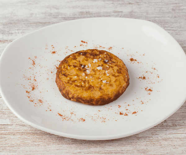 Tortilla de patata y cebolla