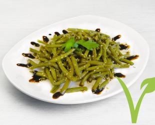 Judías verdes con sésamo y soja